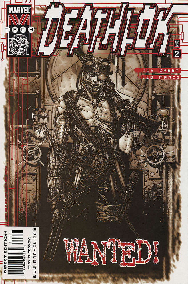 Deathlok (2nd Series) #2 (VF-NM), Comic Book, Back Issue, buy comic books online, online comic book store canada, sell comic books, online, comic websites, comic store, vintige comic books, comic book store guelph, comic book store, comic book store near me, Long Box Silver's Comics