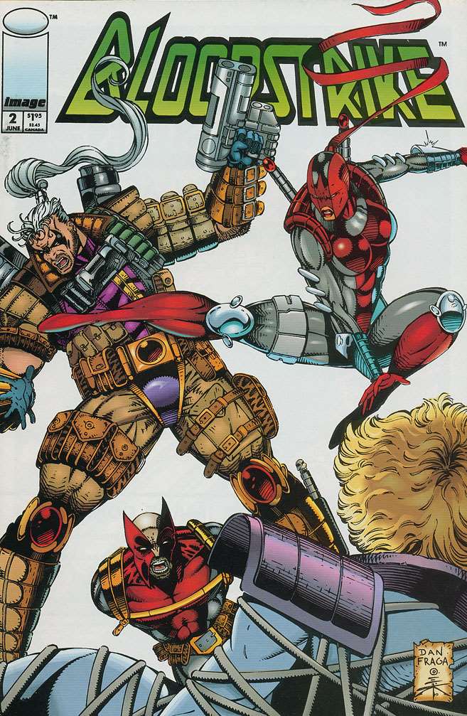 Bloodstrike #2, Comic Book, Back Issue, buy comic books online, order comics online, marvel comics, sell comic books, online, comic websites, comic store, vintige comic books, comic book store guelph, comic book store, comic book store near me, Long Box Silver's Comic Book Store