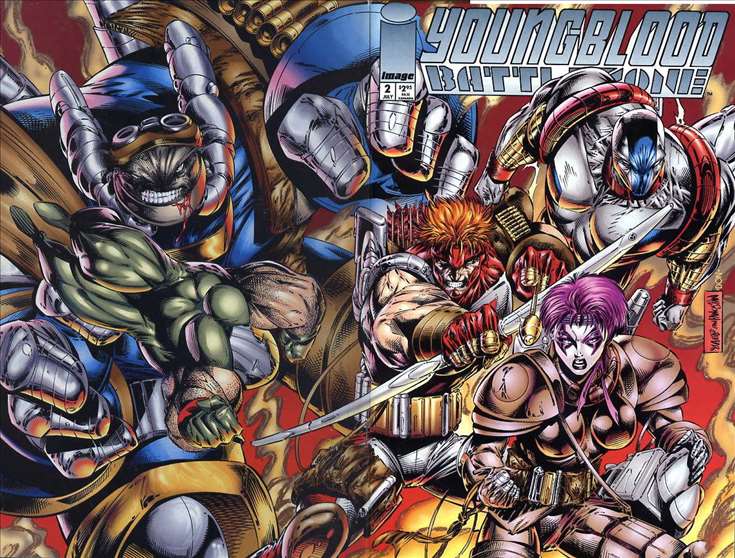 Youngblood Battlezone #2, Comic Book, Back Issue, buy comic books online, order comics online, marvel comics, sell comic books, online, comic websites, comic store, vintige comic books, comic book store guelph, comic book store, comic book store near me, Long Box Silver's Comic Book Store