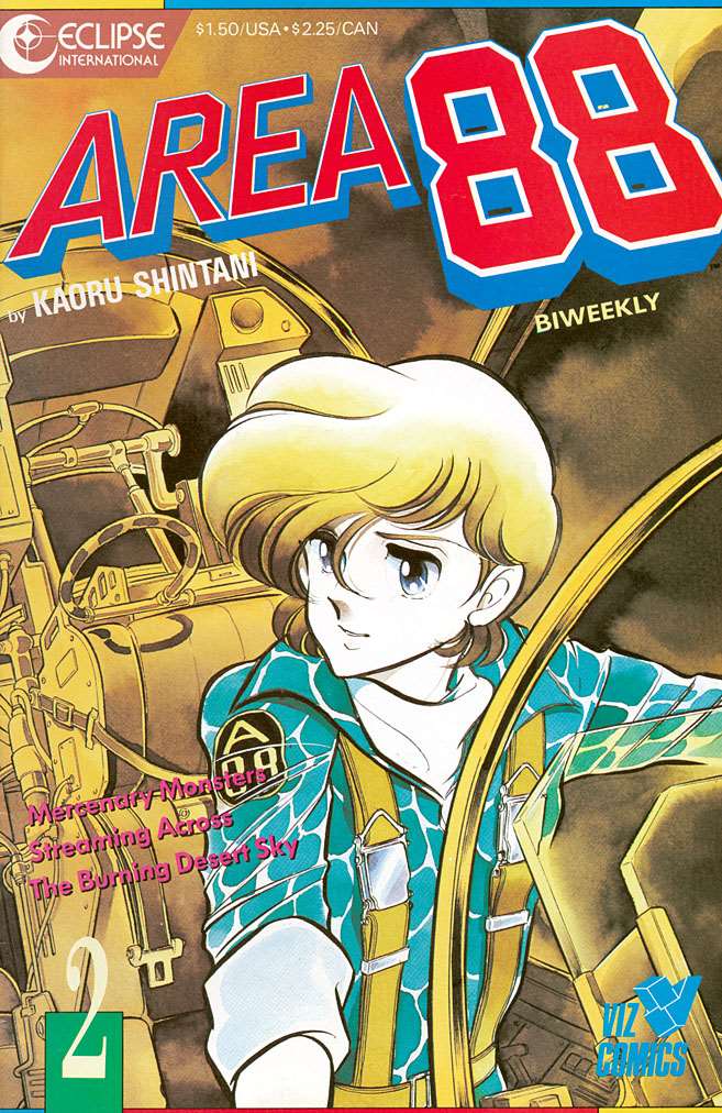 Area 88 #2, Comic Book, Back Issue, buy comic books online, order comics online, marvel comics, sell comic books, online, comic websites, comic store,  vintige comic books, comic book store guelph, comic book store, comic book store near me, Long Box Silver's Comic Book Store