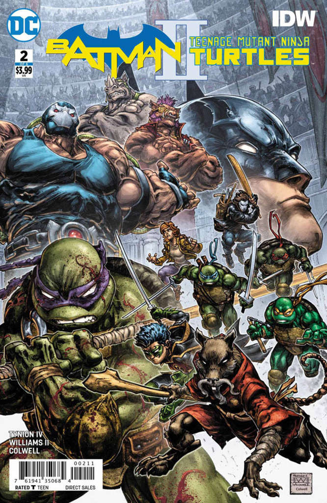 Batman/Teenage Mutant Ninja Turtles II #2 (VF-NM), Comic Book, buy comic books online, online comic book store canada, sell comic books, online, comic websites, comic store, vintige comic books, comic book store guelph, comic book store, Long Box Silver's Comics