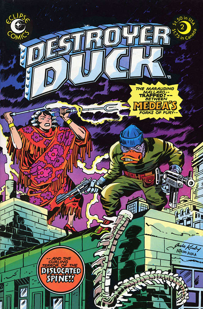 Destroyer Duck #2 (VF), Comic Book, Back Issue, buy comic books online, online comic book store canada, sell comic books, online, comic websites, comic store, vintige comic books, comic book store guelph, comic book store, comic book store near me, Long Box Silver's Comics