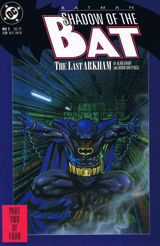Batman: Shadow of the Bat #2, Comic Book, Back Issue, buy comics online, comic book store guelph, online comic book store, local comic shop, Long Box Silver's Comics