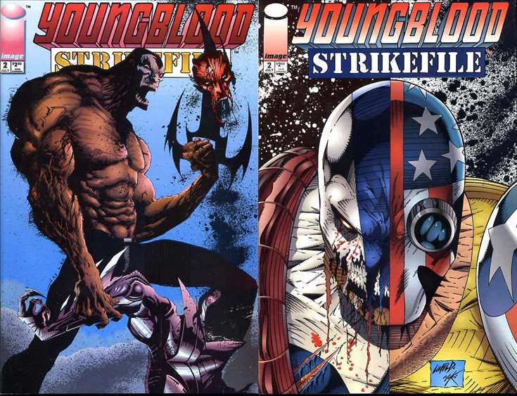 Youngblood: Strikefile #2, Comic Book, Back Issue, buy comic books online, order comics online, marvel comics, sell comic books, online, comic websites, comic store, vintige comic books, comic book store guelph, comic book store, comic book store near me, Long Box Silver's Comic Book Store