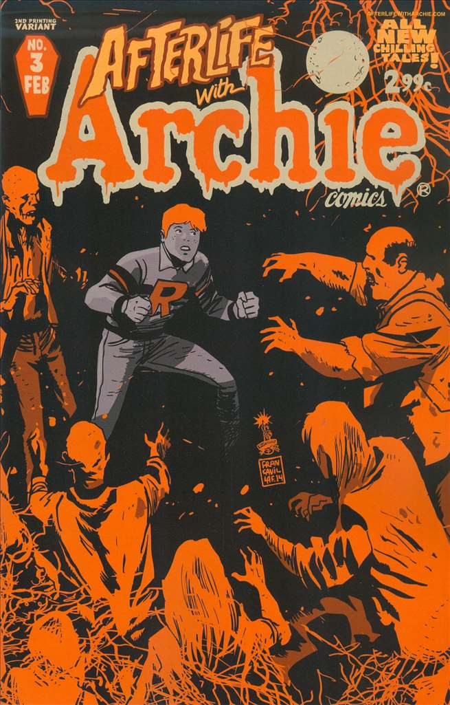 Afterlife With Archie (2nd Printing) #3-2, Comic Book, Back Issue, buy comic books online, order comics online, marvel comics, sell comic books, online, comic websites, comic store, vintige comic books, comic book store guelph, comic book store, comic book store near me, Long Box Silver's Comic Book Store