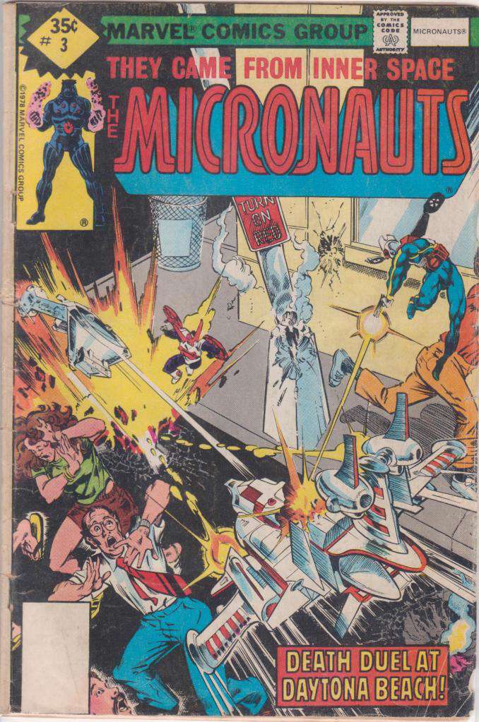 Micronauts (Vol. 1) #3 (VF), Comic Book, buy comic books online, online comic book store canada, sell comic books, online, comic websites, comic store, vintige comic books, comic book store guelph, comic book store, Long Box Silver's Comics