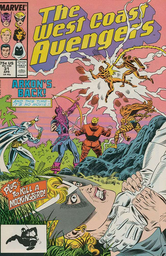 West Coast Avengers(F) #31, Comic Book, Back Issue, buy comic books online, order comics online, marvel comics, sell comic books, online, comic websites, comic store,  vintige comic books, comic book store guelph, comic book store, comic book store near me, Long Box Silver's Comic Book Store