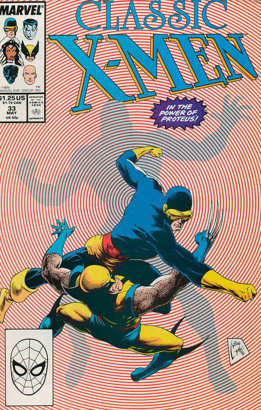 Classic X-Men #33 (VF-NM), Comic Book, Back Issue, buy comic books online, online comic book store canada, sell comic books, online, comic websites, comic store,  vintige comic books, comic book store guelph, comic book store, comic book store near me, Long Box Silver's Comics