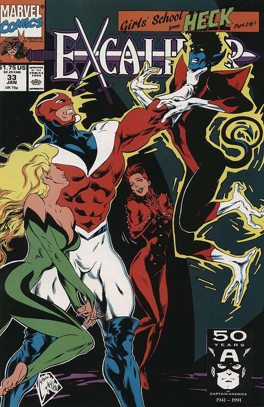 Excalibur #33, Comic Book, Back Issue, buy comic books online, order comics online, marvel comics, sell comic books, online, comic websites, comic store,  vintige comic books, comic book store guelph, comic book store, comic book store near me, Long Box Silver's Comic Book Store