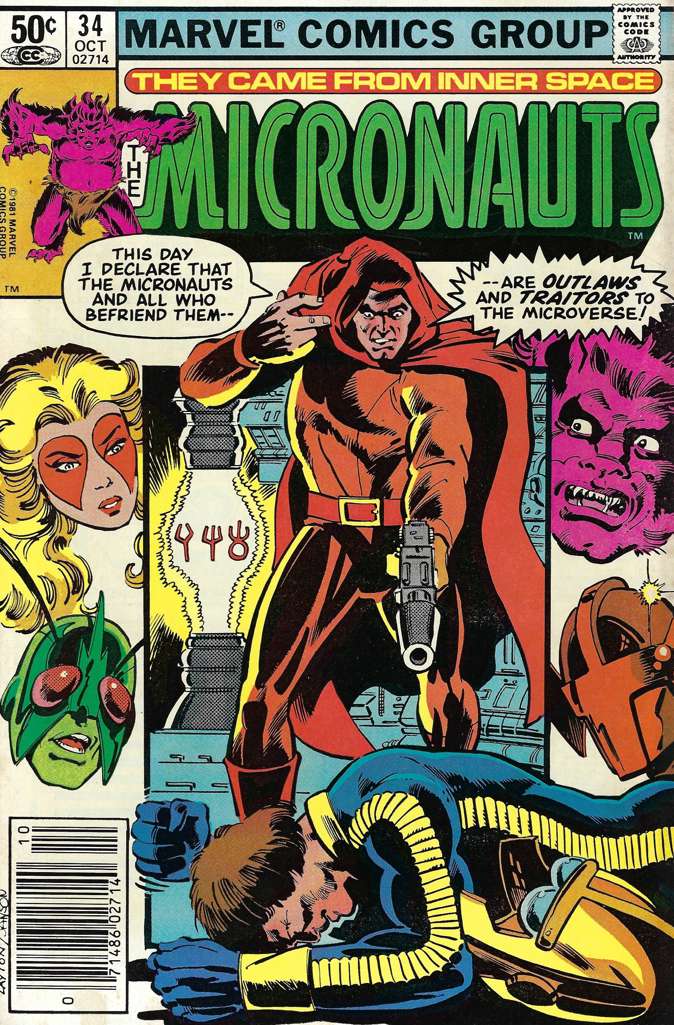 Micronauts (Vol. 1) #34/NS (VF-NM), Comic Book, buy comic books online, online comic book store canada, sell comic books, online, comic websites, comic store, vintige comic books, comic book store guelph, comic book store, Long Box Silver's Comics