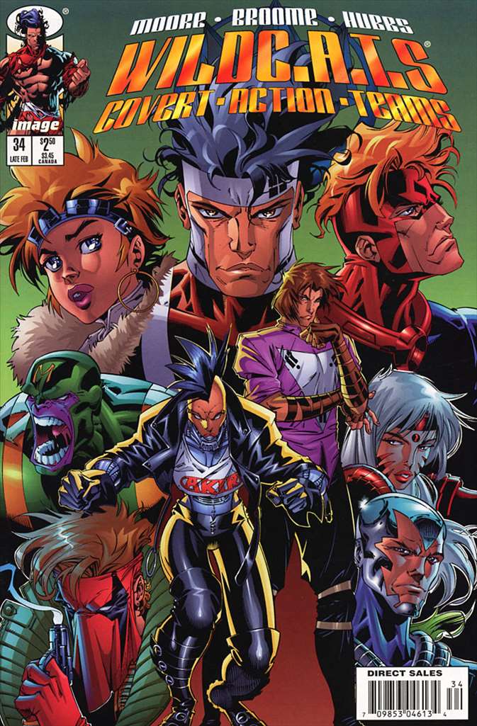 WildC.A.T.s #34, Comic Book, Back Issue, buy comic books online, order comics online, marvel comics, sell comic books, online, comic websites, comic store, vintige comic books, comic book store guelph, comic book store, comic book store near me, Long Box Silver's Comic Book Store