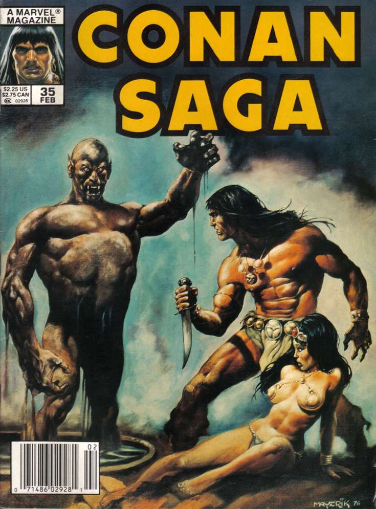 Conan Saga #35/NS (VF), Comic Book, buy comic books online, online comic book store canada, sell comic books, online, comic websites, comic store, vintige comic books, comic book store guelph, comic book store, Long Box Silver's Comics