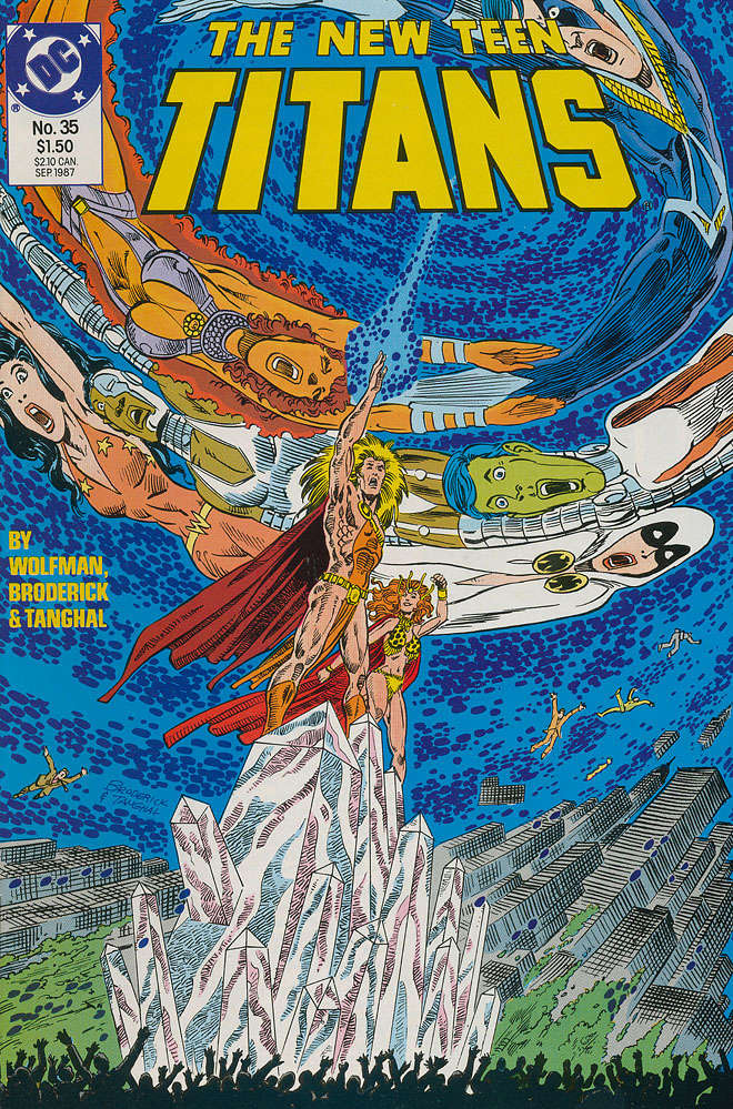New Teen Titans, The (2nd Series) #35 (VF-NM), Comic Book, Back Issue, buy comic books online, online comic book store canada, sell comic books, online, comic websites, comic store, vintige comic books, comic book store guelph, comic book store, comic book store near me, Long Box Silver's Comics