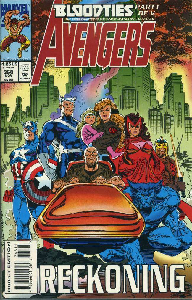 Avengers, The (VF-NM) #368, Comic Book, Back Issue, buy comic books online, order comics online, marvel comics, sell comic books, online, comic websites, comic store,  vintige comic books, comic book store guelph, comic book store, comic book store near me, Long Box Silver's Comic Book Store