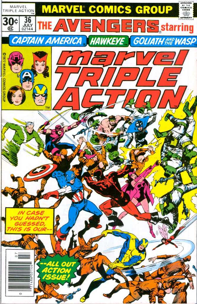 Marvel Triple Action Newsstand #36 (VF), Comic Book, buy comic books online, online comic book store canada, sell comic books, online, comic websites, comic store, vintige comic books, comic book store guelph, comic book store, Long Box Silver's Comics