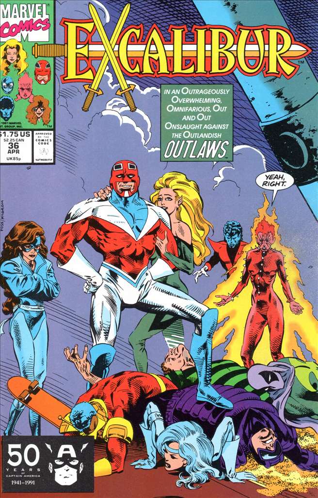 Excalibur #36 (VF-NM), Comic Book, Back Issue, buy comic books online, online comic book store canada, sell comic books, online, comic websites, comic store, vintige comic books, comic book store guelph, comic book store, comic book store near me, Long Box Silver's Comics
