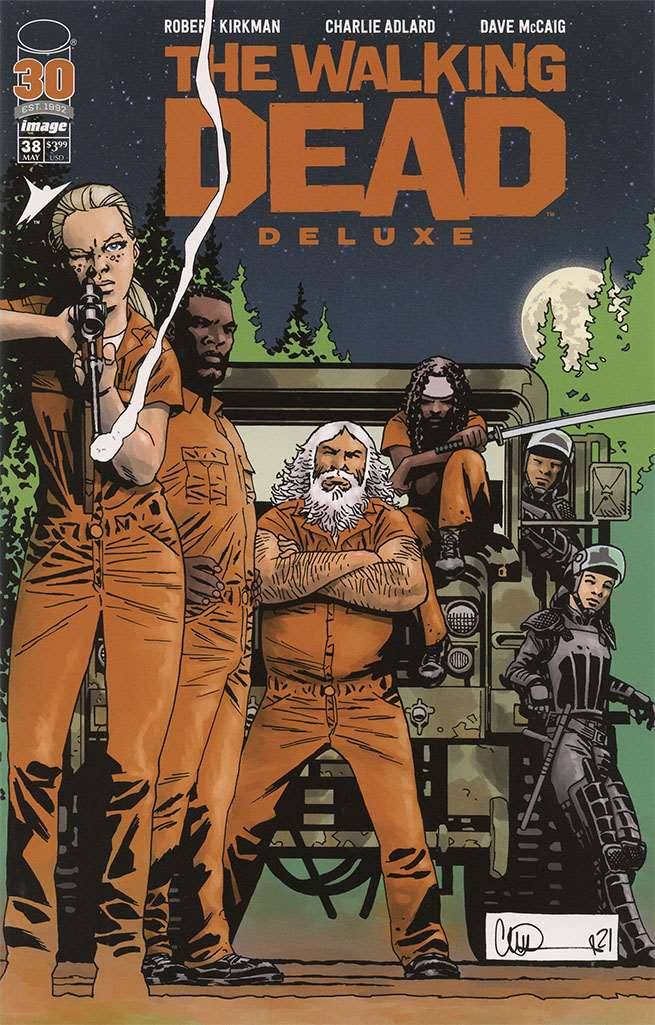 Walking Dead Deluxe, The #38/D, Comic Book, Back Issue, buy comics online, comic book store guelph, online comic book store, local comic shop, Long Box Silver's Comics