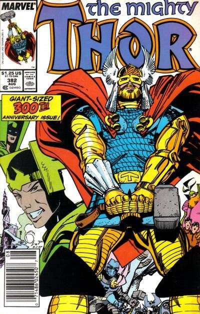 The Mighty Thor (Newsstand) #382/NS, Comic Book, Back Issue, buy comic books online, order comics online, marvel comics, sell comic books, online, comic websites, comic store, vintige comic books, comic book store guelph, comic book store, comic book store near me, Long Box Silver's Comic Book Store