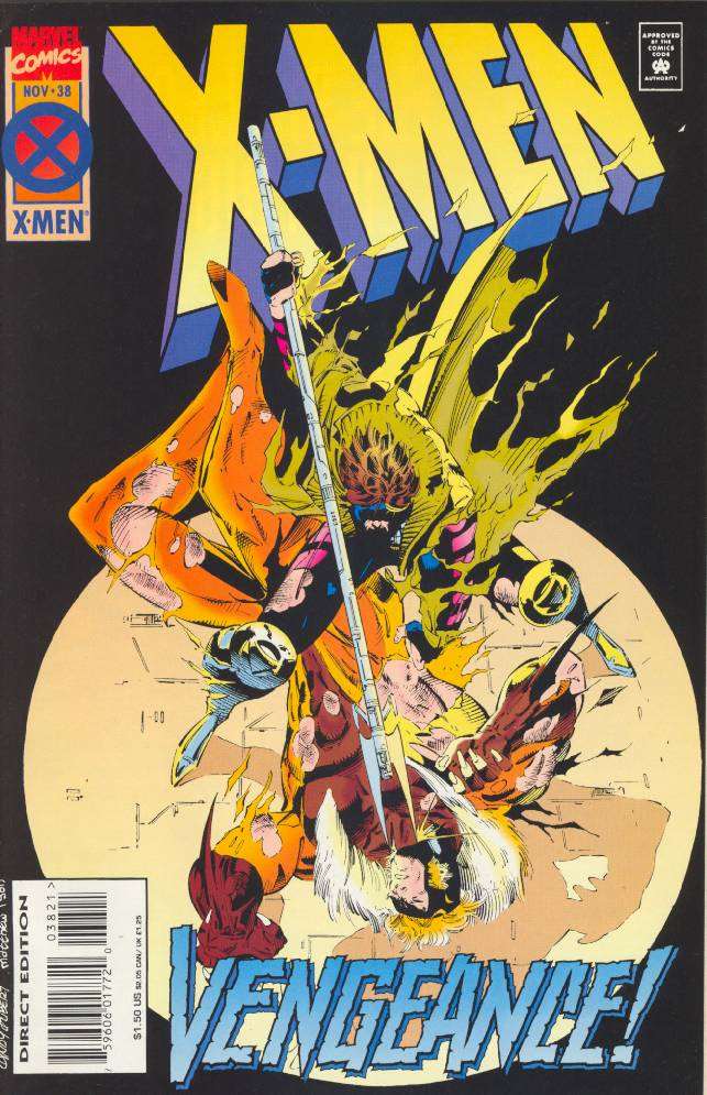 X-Men (2nd Series) #38 Very Fine to Near Mint, Comic Book, Back Issue, buy comic books online, online comic book store canada, sell comic books, online, comic websites, comic store, vintige comic books, comic book store guelph, comic book store, comic book store near me, Long Box Silver's Comics