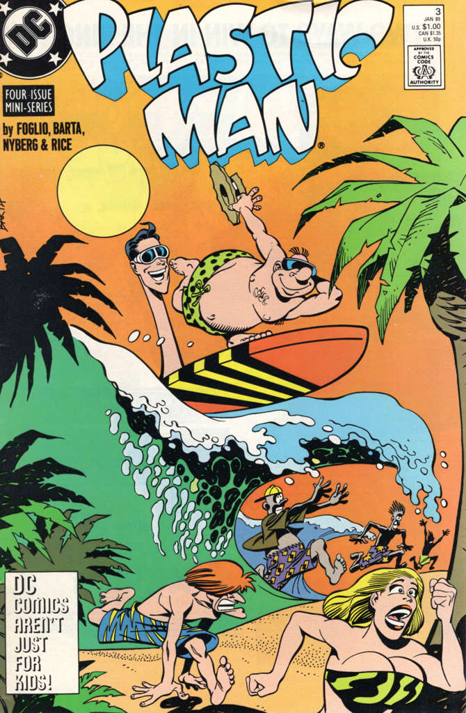 Plastic Man (3rd Series) #3 (VF-NM), Comic Book, buy comic books online, online comic book store canada, sell comic books, online, comic websites, comic store, vintige comic books, comic book store guelph, comic book store, Long Box Silver's Comics