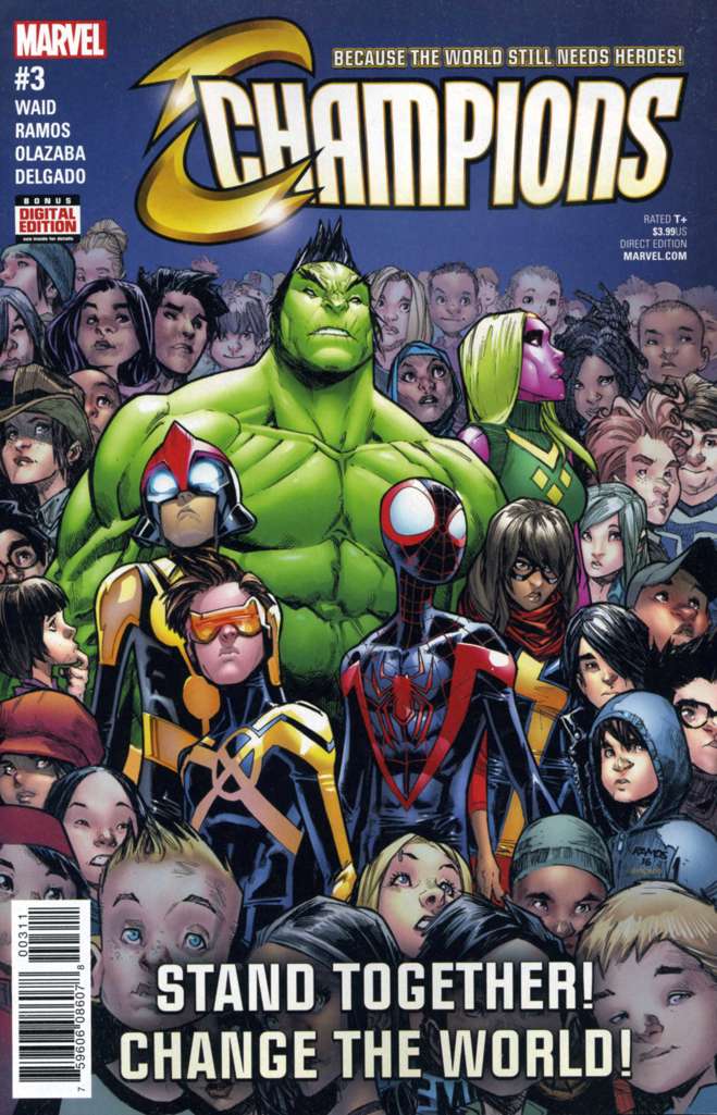 Champions #3 (VF-NM), Comic Book, Back Issue, buy comic books online, online comic book store canada, sell comic books, online, comic websites, comic store, vintige comic books, comic book store guelph, comic book store, comic book store near me, Long Box Silver's Comics
