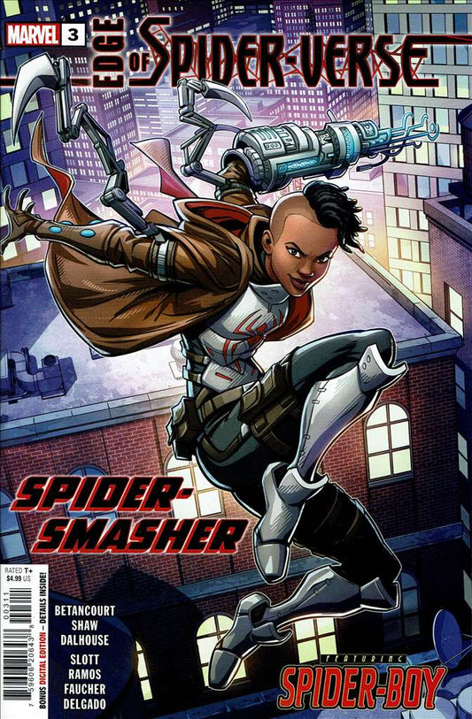 Edge of Spider-Verse (3rd Series) #3, Comic Book, Back Issue, buy comic books online, order comics online, marvel comics, sell comic books, online, comic websites, comic store,  vintige comic books, comic book store guelph, comic book store, comic book store near me, Long Box Silver's Comic Book Store
