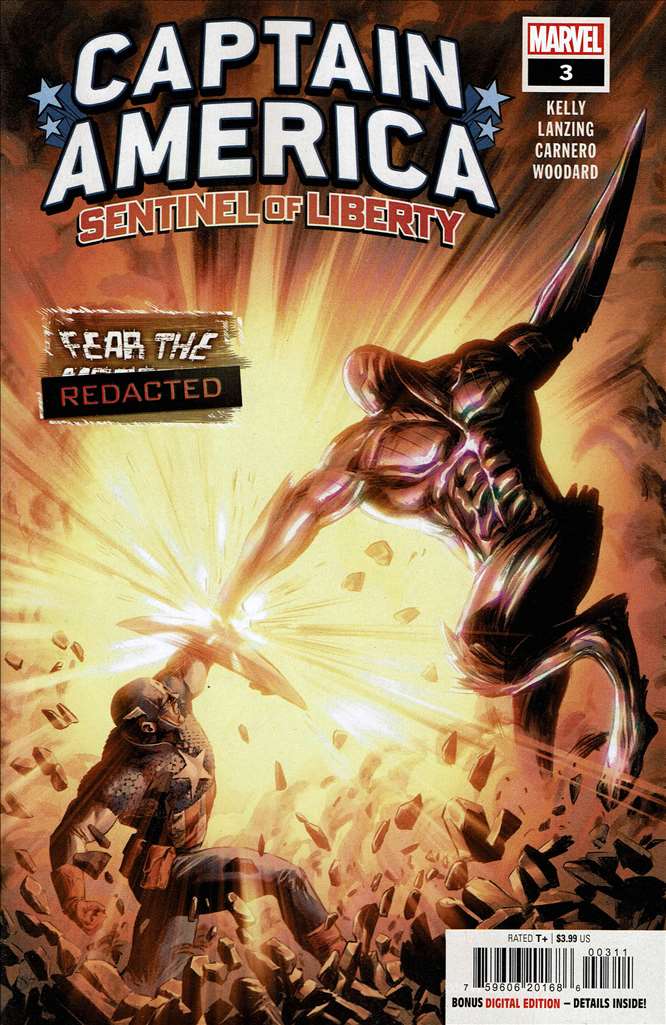 Captain America: Sentinel of Liberty (2nd Series) #3, Comic Book, Back Issue, buy comic books online, order comics online, marvel comics, sell comic books, online, comic websites, comic store,  vintige comic books, comic book store guelph, comic book store, comic book store near me, Long Box Silver's Comic Book Store