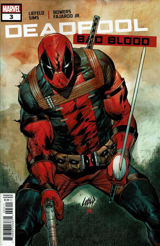 Deadpool: Bad Blood (2nd Series) #3, Comic Book, Back Issue, buy comic books online, order comics online, marvel comics, sell comic books, online, comic websites, comic store, vintige comic books, comic book store guelph, comic book store, comic book store near me, Long Box Silver's Comic Book Store
