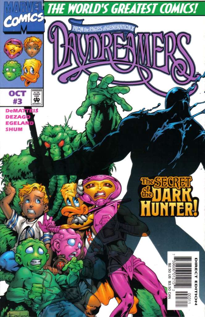 Daydreamers (Full Mini-Series Set #1-3) #1-3 (VF-NM)