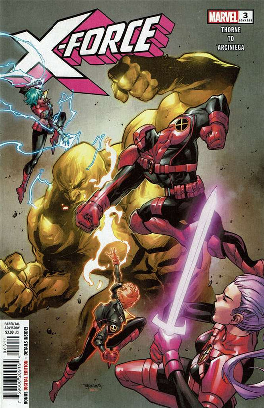 X-Force (7th Series) #3, Comic Book, Back Issue, buy comic books online, order comics online, marvel comics, sell comic books, online, comic websites, comic store,  vintige comic books, comic book store guelph, comic book store, comic book store near me, Long Box Silver's Comic Book Store