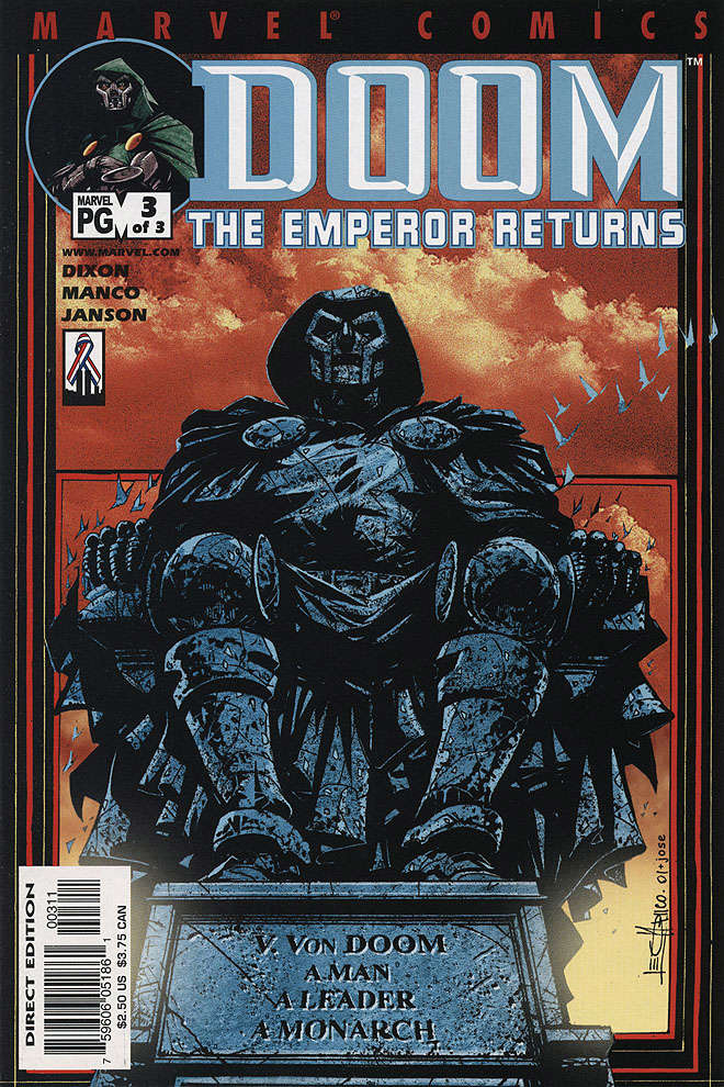 Doom: The Emperor Returns (Full miniseries set #1-3) #1-3 (VF-NM)