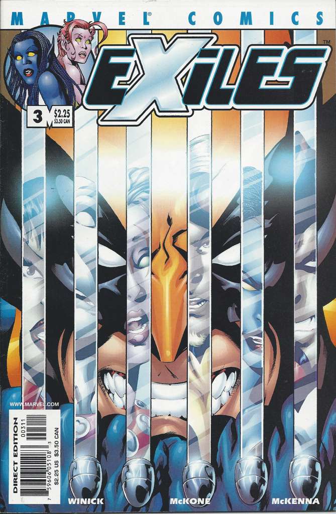 Exiles (Marvel) #3 (VF-NM), Comic Book, Back Issue, buy comic books online, online comic book store canada, sell comic books, online, comic websites, comic store, vintige comic books, comic book store guelph, comic book store, comic book store near me, Long Box Silver's Comics