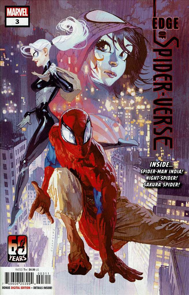 Edge of Spider-Verse (2nd Series) #3, Comic Book, Back Issue, buy comic books online, order comics online, marvel comics, sell comic books, online, comic websites, comic store, vintige comic books, comic book store guelph, comic book store, comic book store near me, Long Box Silver's Comic Book Store