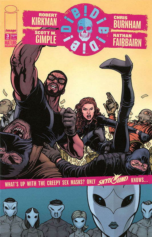 Die!Die!Die! #3 (VF/NM), Comic Book, Back Issue, buy comic books online, order comics online, marvel comics, sell comic books, online, comic websites, comic store,  vintige comic books, comic book store guelph, comic book store, comic book store near me, Long Box Silver's Comic Book Store