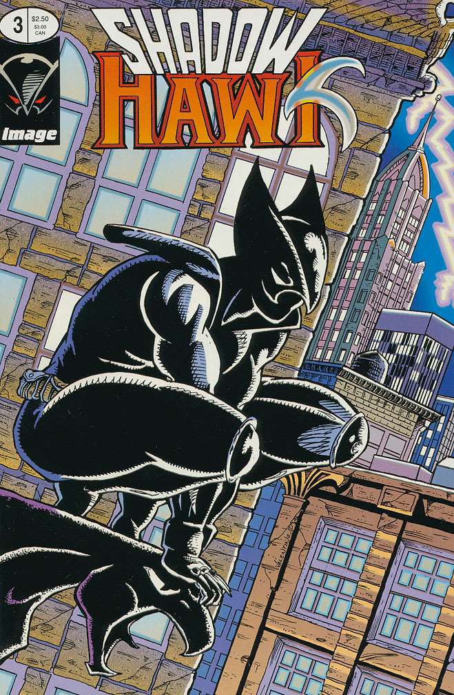 ShadowHawk (1st Series) #3, Comic Book, Back Issue, buy comic books online, order comics online, marvel comics, sell comic books, online, comic websites, comic store, vintige comic books, comic book store guelph, comic book store, comic book store near me, Long Box Silver's Comic Book Store