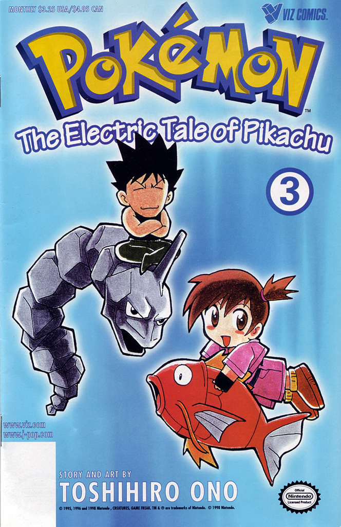 Pokémon: The Electric Tale of Pikachu #3 (VF-NM) 9th Printing, Comic Book, buy comic books online, online comic book store canada, sell comic books, online, comic websites, comic store, vintige comic books, comic book store guelph, comic book store, Long Box Silver's Comics