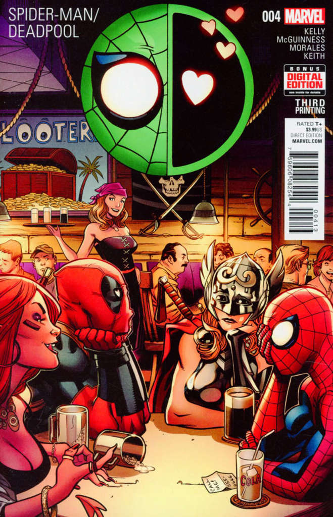 Spider-Man/Deadpool #4 3rd Printing(VF-NM), Comic Book, buy comic books online, online comic book store canada, sell comic books, online, comic websites, comic store, vintige comic books, comic book store guelph, comic book store, Long Box Silver's Comics