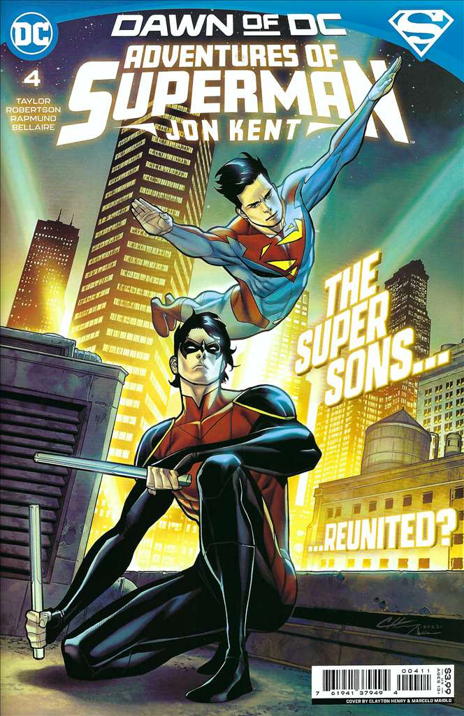 Adventures of Superman: Jon Kent #4/A, Comic Book, Back Issue, buy comic books online, order comics online, marvel comics, sell comic books, online, comic websites, comic store,  vintige comic books, comic book store guelph, comic book store, comic book store near me, Long Box Silver's Comic Book Store
