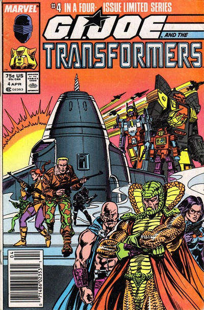 G.I. Joe and the Transformers #4/NS Very Fine to Near Mint, Comic Book, Back Issue, buy comic books online, online comic book store canada, sell comic books, online, comic websites, comic store,  vintige comic books, comic book store guelph, comic book store, comic book store near me, Long Box Silver's Comics