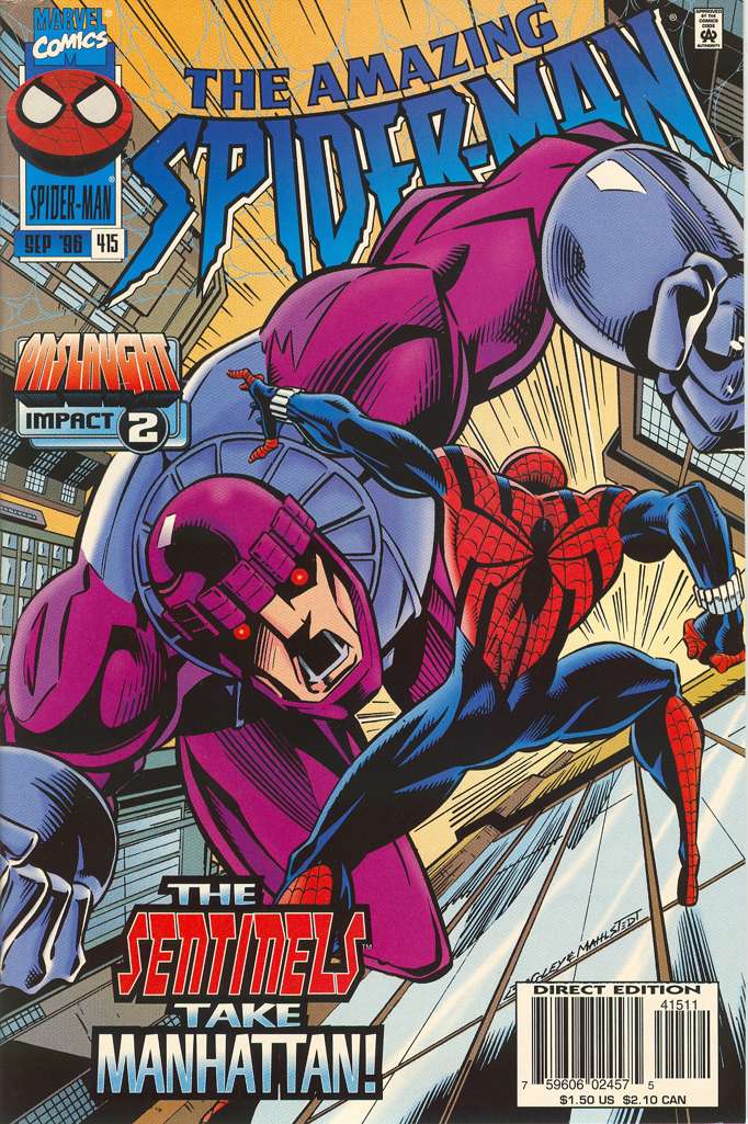 Amazing Spider-Man, The #415 (VF-NM), Comic Book, buy comic books online, online comic book store canada, sell comic books, online, comic websites, comic store, vintige comic books, comic book store guelph, comic book store, Long Box Silver's Comics