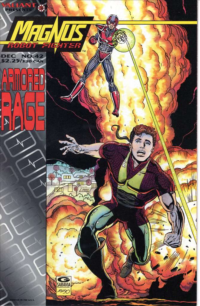 Magnus Robot Fighter (Valiant) #42, Comic Book, Back Issue, buy comic books online, order comics online, marvel comics, sell comic books, online, comic websites, comic store, vintige comic books, comic book store guelph, comic book store, comic book store near me, Long Box Silver's Comic Book Store