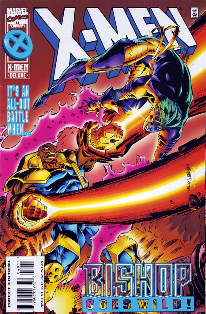 X-Men (2nd Series) #49 Very Fine to Near Mint, Comic Book, Back Issue, buy comic books online, online comic book store canada, sell comic books, online, comic websites, comic store, vintige comic books, comic book store guelph, comic book store, comic book store near me, Long Box Silver's Comics