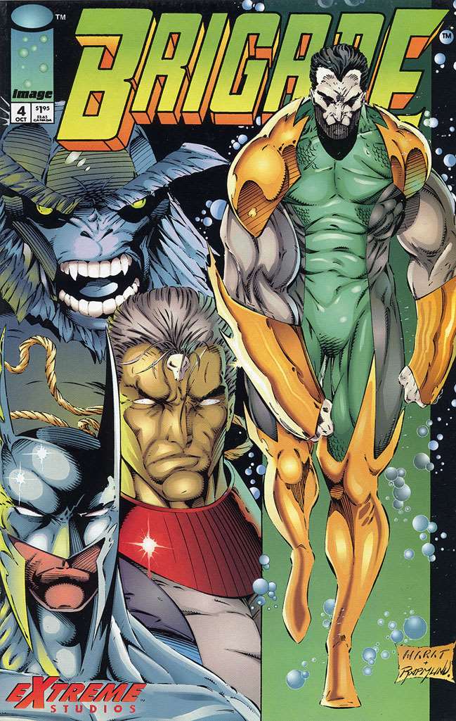 Brigade #4, Comic Book, Back Issue, buy comic books online, order comics online, marvel comics, sell comic books, online, comic websites, comic store, vintige comic books, comic book store guelph, comic book store, comic book store near me, Long Box Silver's Comic Book Store