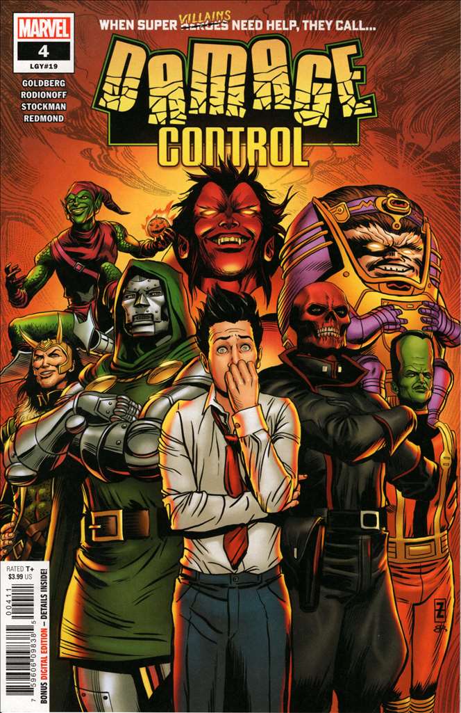 Damage Control (4th Series) #4, Comic Book, Back Issue, buy comic books online, order comics online, marvel comics, sell comic books, online, comic websites, comic store,  vintige comic books, comic book store guelph, comic book store, comic book store near me, Long Box Silver's Comic Book Store