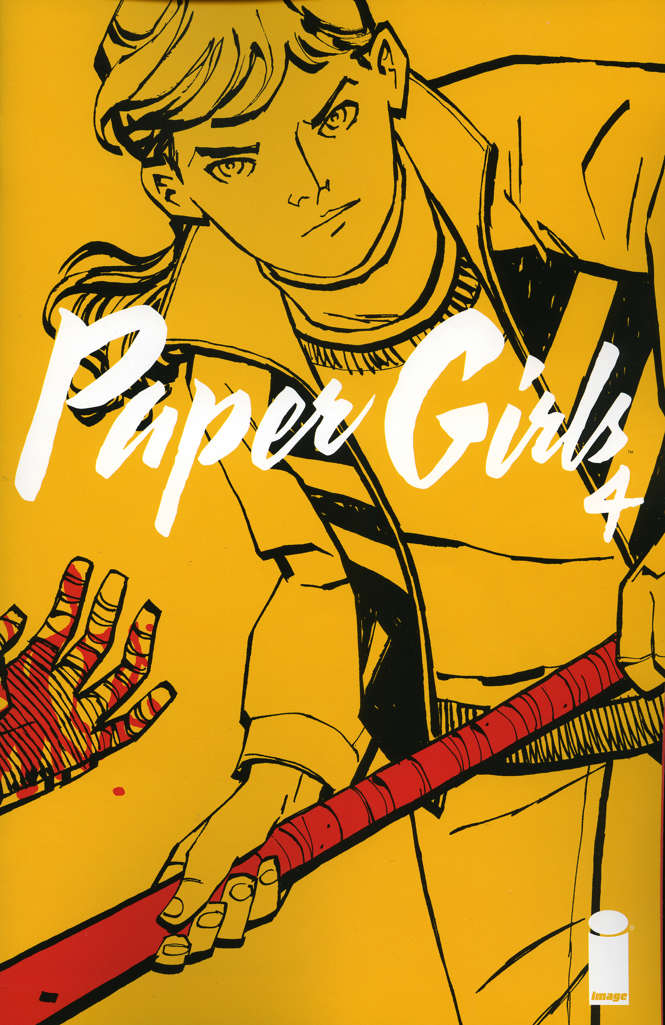 Paper Girls #4 Very Fine to Near Mint, Comic Book, Back Issue, buy comic books online, online comic book store canada, sell comic books, online, comic websites, comic store,  vintige comic books, comic book store guelph, comic book store, comic book store near me, Long Box Silver's Comics
