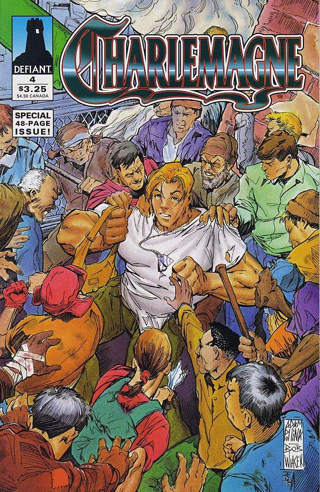 Charlemagne #4, Comic Book, Back Issue, buy comic books online, order comics online, marvel comics, sell comic books, online, comic websites, comic store, vintige comic books, comic book store guelph, comic book store, comic book store near me, Long Box Silver's Comic Book Store