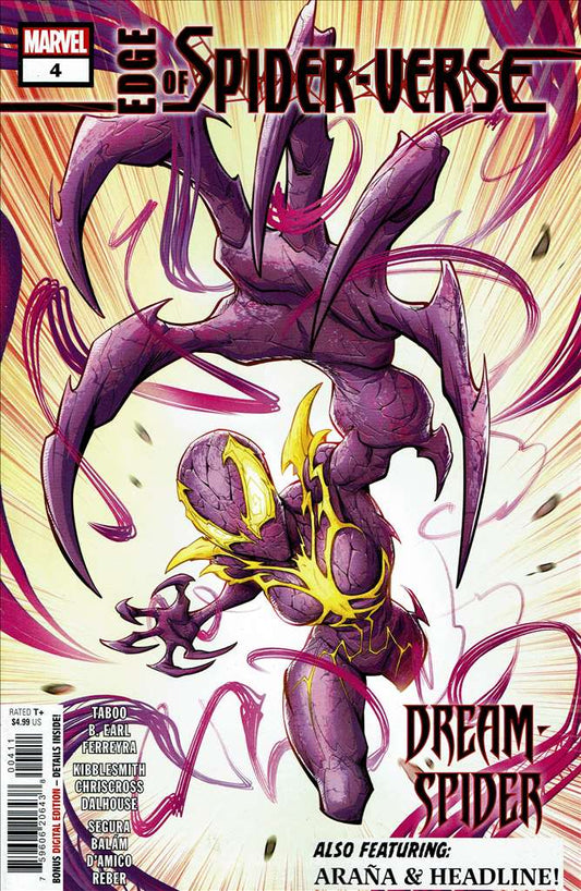 Edge of Spider-Verse (3rd Series) #4, Comic Book, Back Issue, buy comic books online, order comics online, marvel comics, sell comic books, online, comic websites, comic store,  vintige comic books, comic book store guelph, comic book store, comic book store near me, Long Box Silver's Comic Book Store