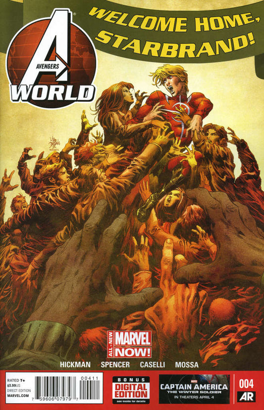 Avengers World #4 (VF/NM), Comic Book, Back Issue, buy comic books online, order comics online, marvel comics, sell comic books, online, comic websites, comic store,  vintige comic books, comic book store guelph, comic book store, comic book store near me, Long Box Silver's Comic Book Store