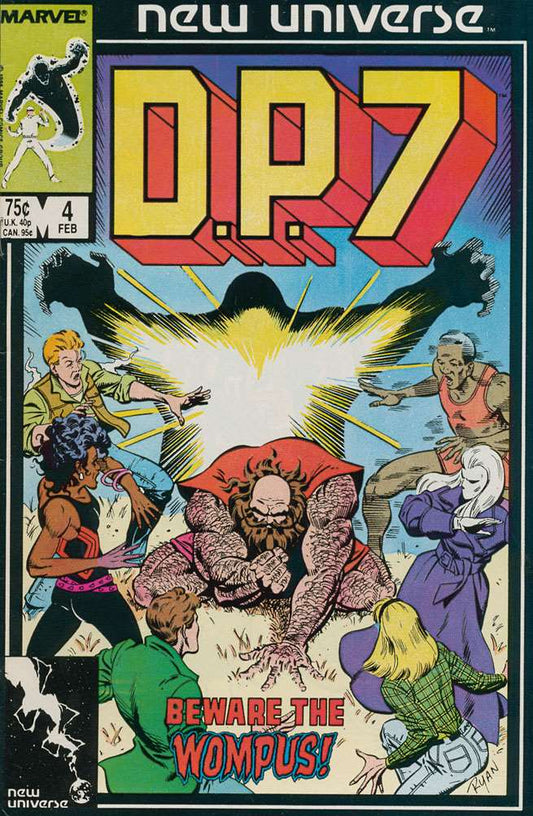 D.P.7 #4, Comic Book, Back Issue, buy comic books online, order comics online, marvel comics, sell comic books, online, comic websites, comic store,  vintige comic books, comic book store guelph, comic book store, comic book store near me, Long Box Silver's Comic Book Store