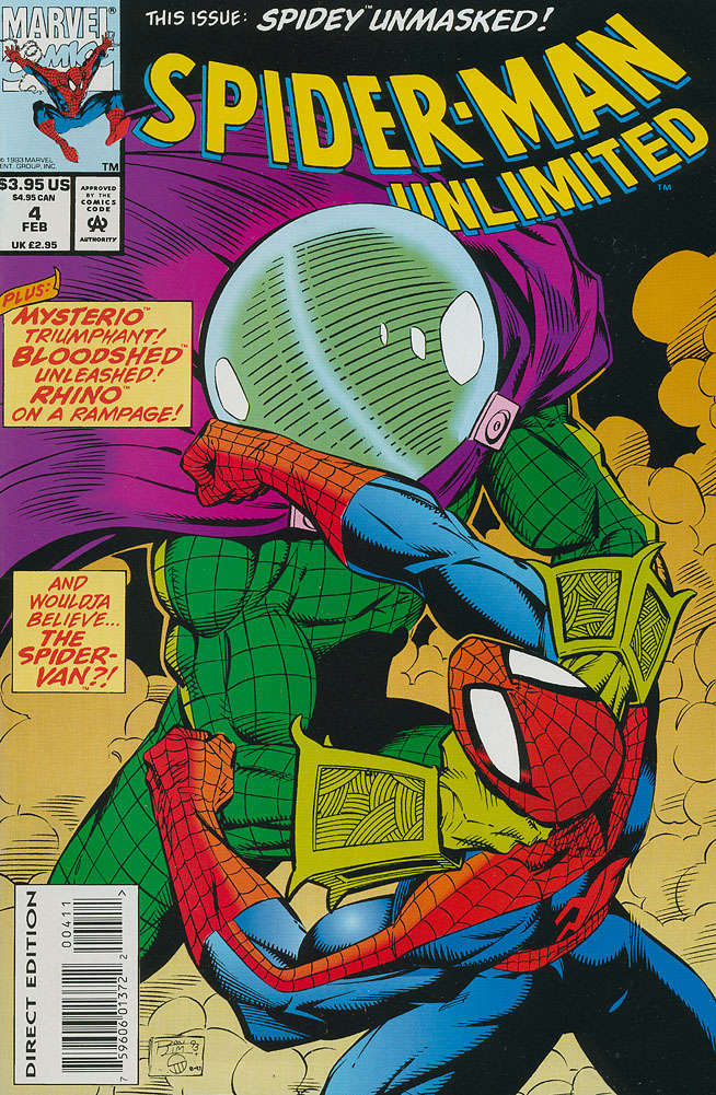 Spider-Man Unlimited #4 (VF-NM), Comic Book, buy comic books online, online comic book store canada, sell comic books, online, comic websites, comic store, vintige comic books, comic book store guelph, comic book store, Long Box Silver's Comics